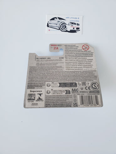 2023 Hot Wheels Subaru WRX STI #21 Gray Short Card