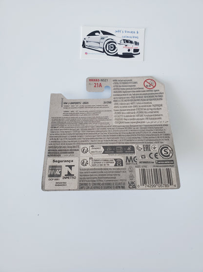2023 Hot Wheels Subaru WRX STI #21 Gray Short Card