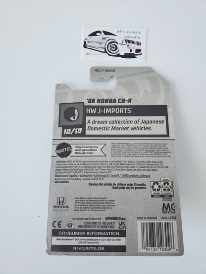 2023 Hot Wheels '88 Honda CR-X #148