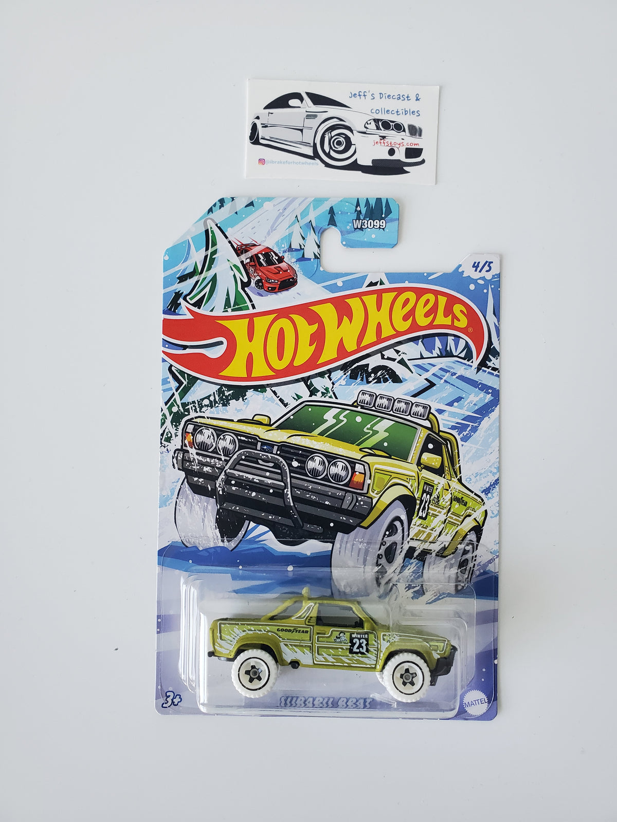 2023 Hot Wheels Subaru Brat Holiday Edition