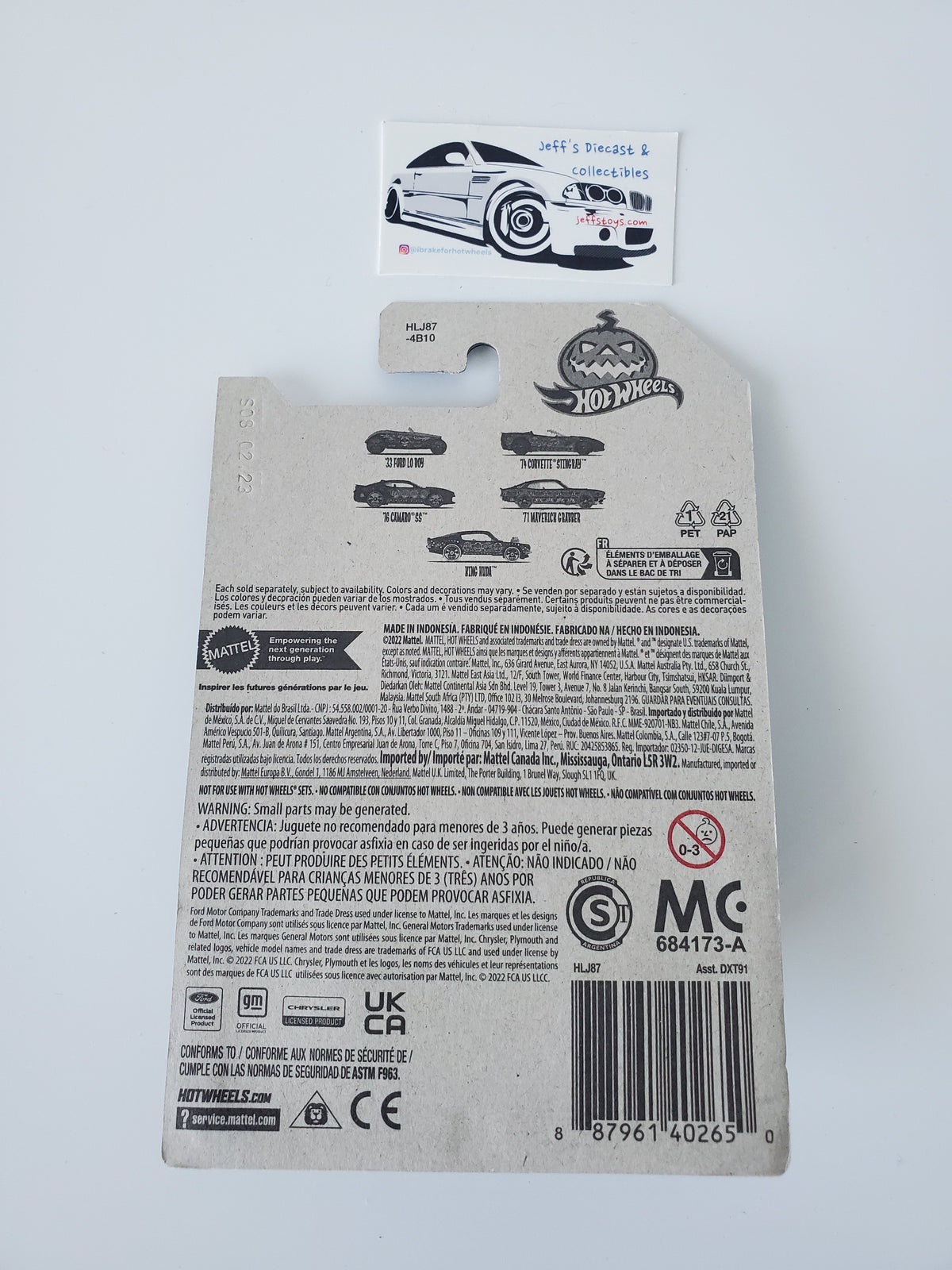 2021 Hot Wheels '14 Corvette Stingray Day of The Dead