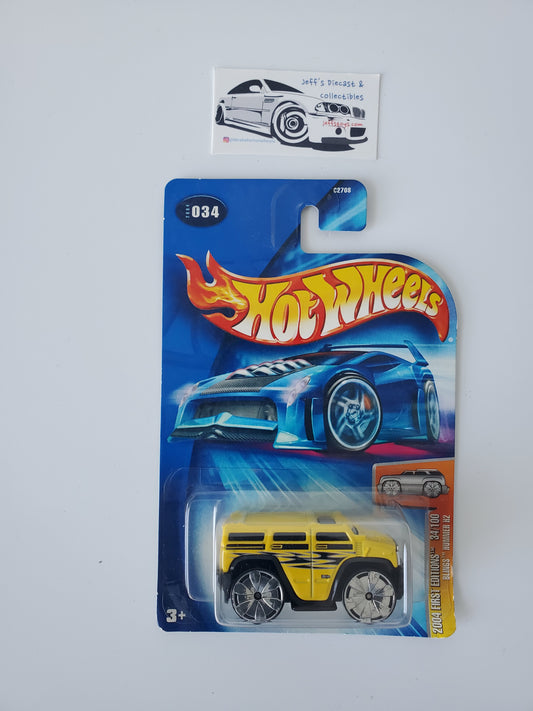 2004 Hot Wheels Hummer H2 Blings #34