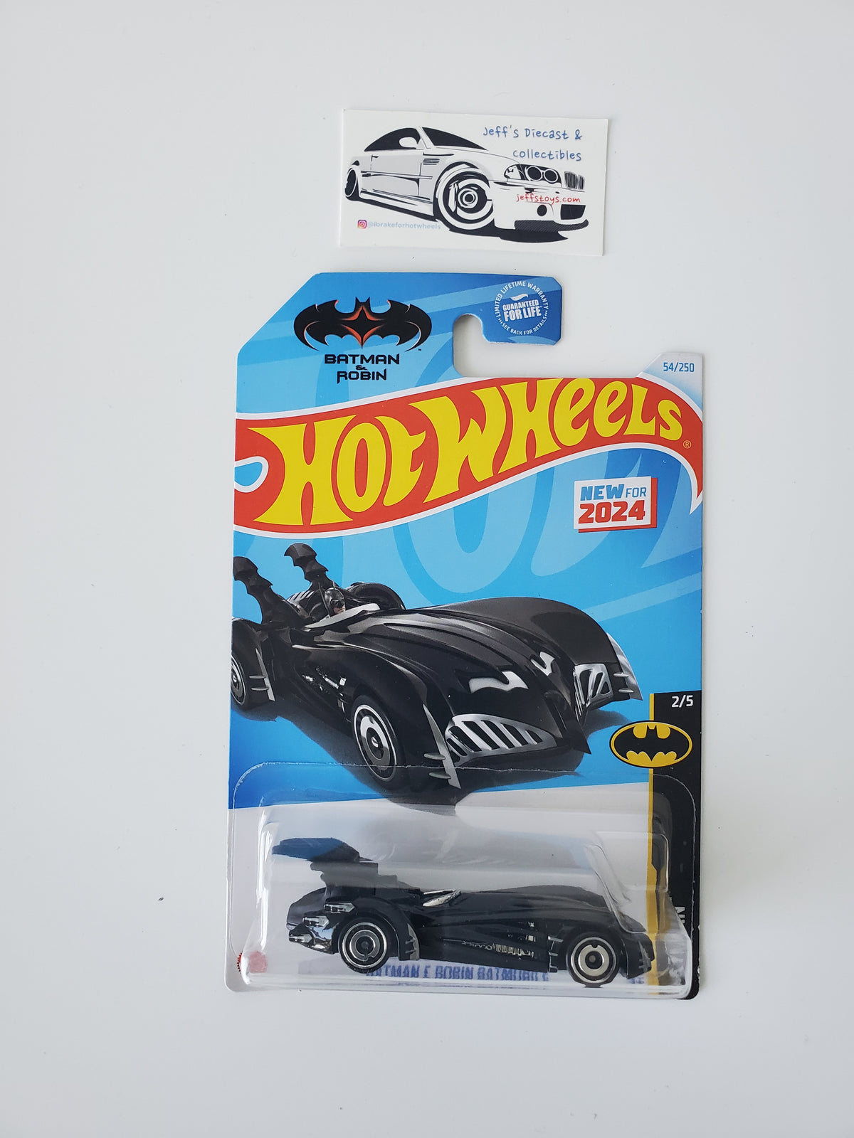 2024 Hot Wheels Batman & Robin Batmobile #54