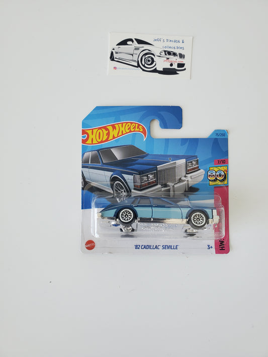 2023 Hot Wheels '82 Cadillac Seville #75 Short Card