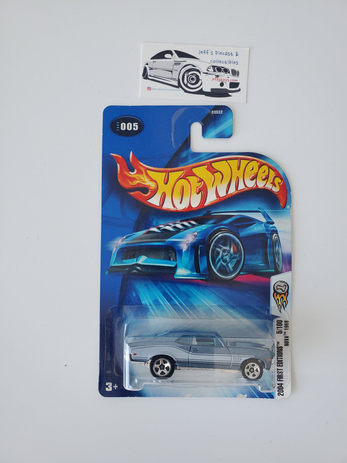 2004 Hot Wheels 1968 Chevy Nova #5
