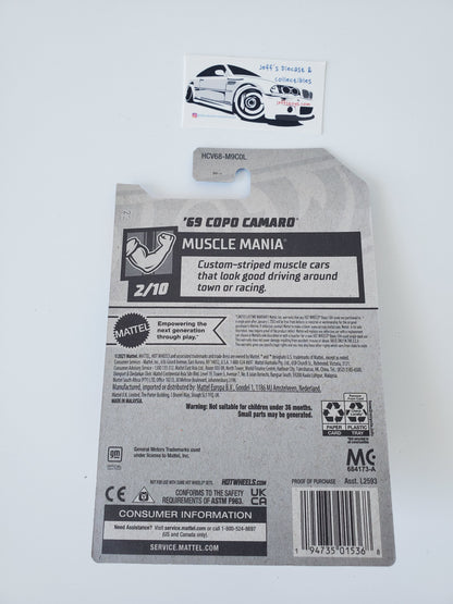 2022 Hot Wheels '69 Copo Camaro #193