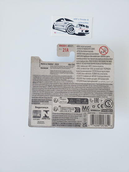2023 Hot Wheels '71 Plymouth GTX #166 Short Card