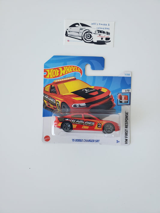 2024 Hot Wheels '15 Dodge Charger SRT #7 Short Card