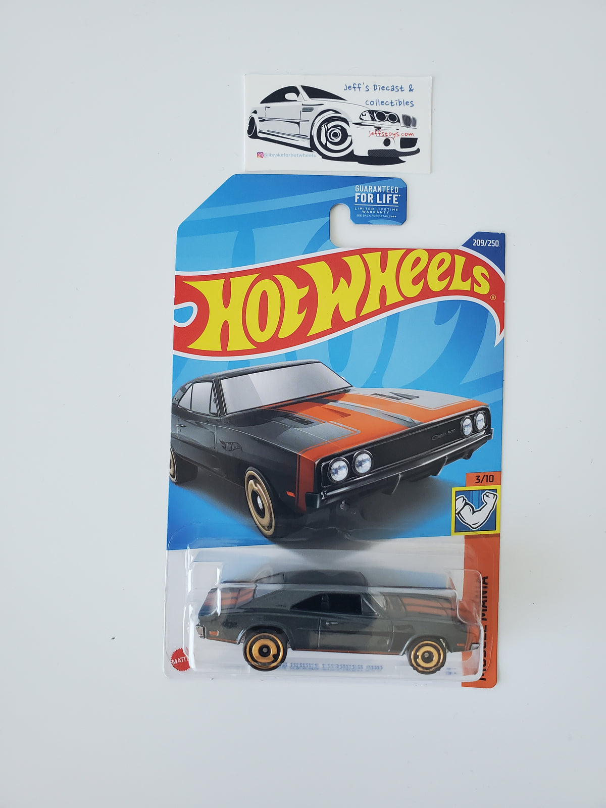 2022 Hot Wheels '69 Dodge Charger 500 #209