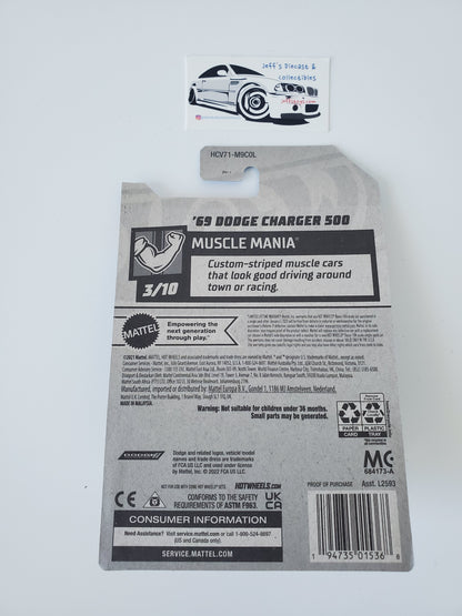 2022 Hot Wheels '69 Dodge Charger 500 #209