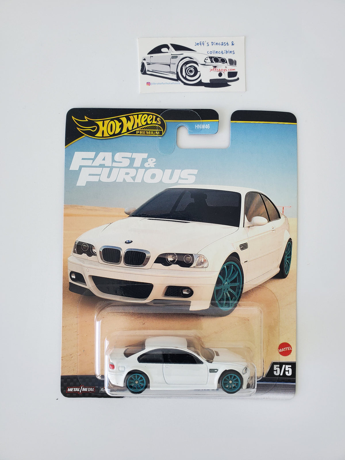 2023 Hot Wheels Fast & Furious BMW M3 5/5