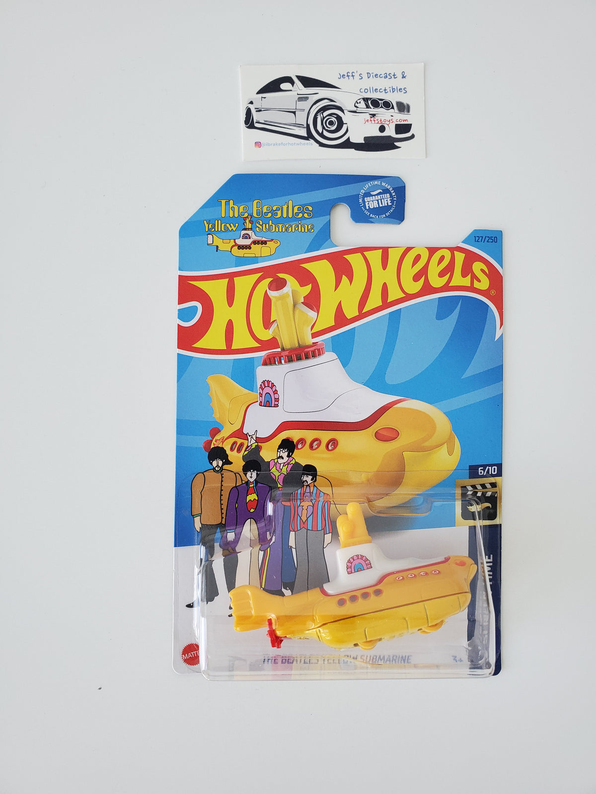 2022 Hot Wheels The Beatles Yellow Submarine #127 6/10