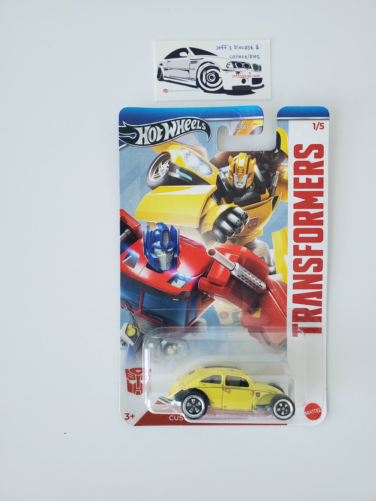 2024 Hot Wheels Transformers Bumblebee Custom Volkswagen Beetle