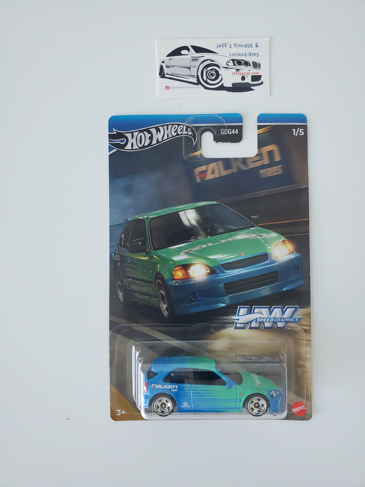 2024 Hot Wheels '99 Honda Civic Type R EK9 HW Speed Graphics