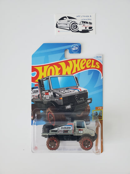 2024 Hot Wheels Mercedes-Benz Unimog 1300L Zamac #178