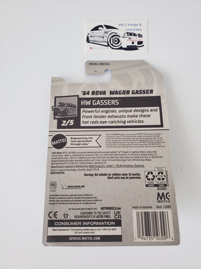 2023 Hot Wheels '64 Nova Wagon Gasser #145