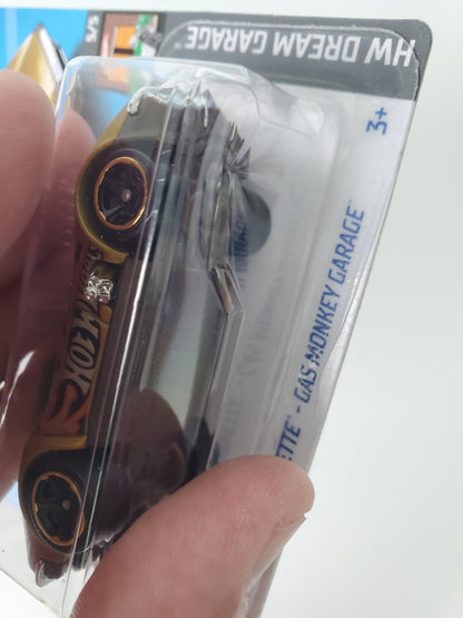 2023 Hot Wheels '68 Corvette Gas Monkey Garage #139 - Dented Bubble