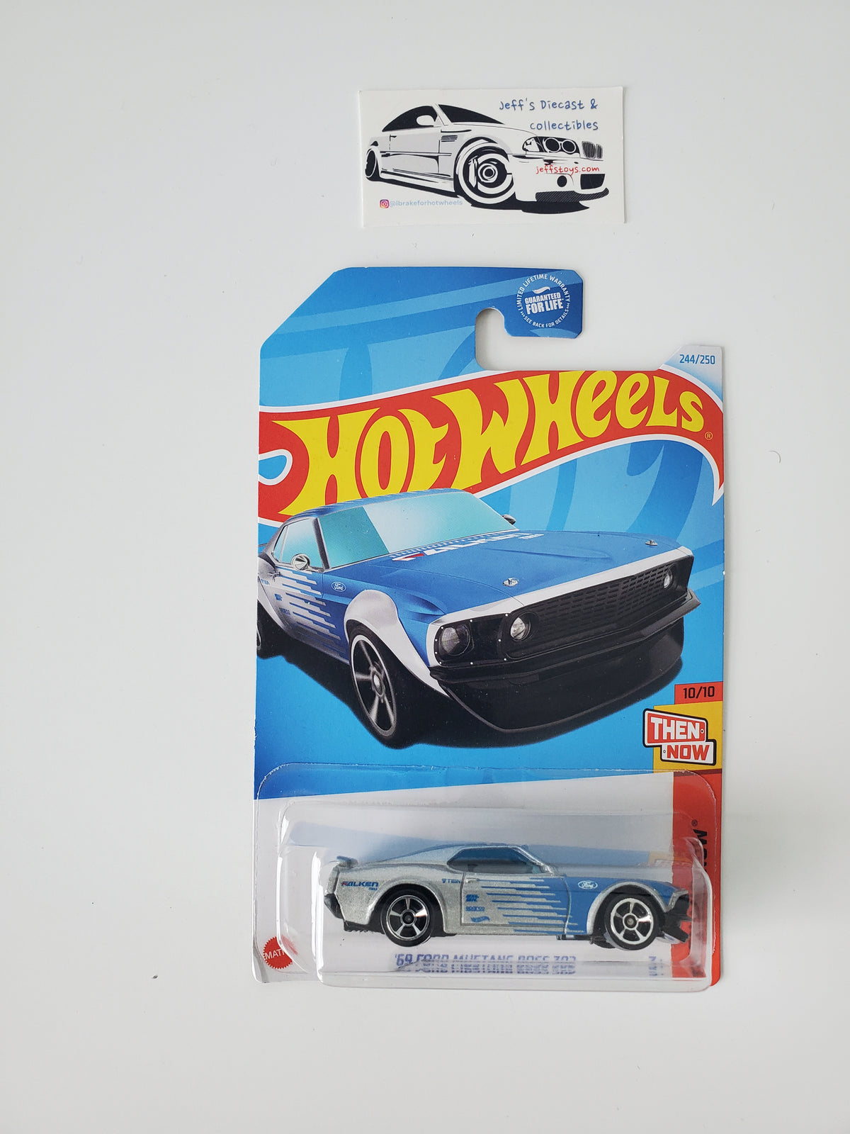 2023 Hot Wheels '69 Ford Mustang Boss 302 #244 Dollar General Exclusive