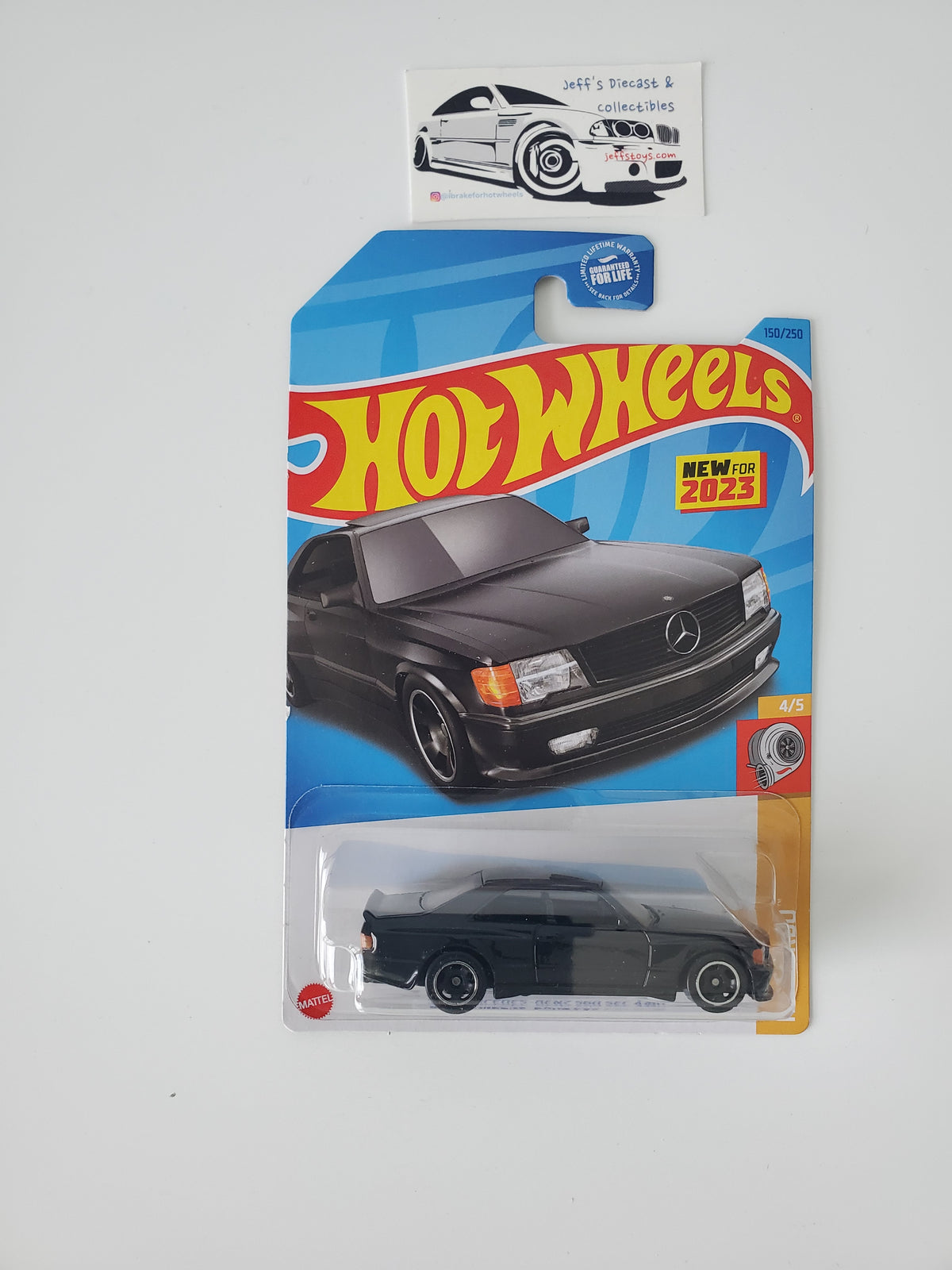 2023 Hot Wheels '89 Mercedes-Benz 560 SEC AMG #150