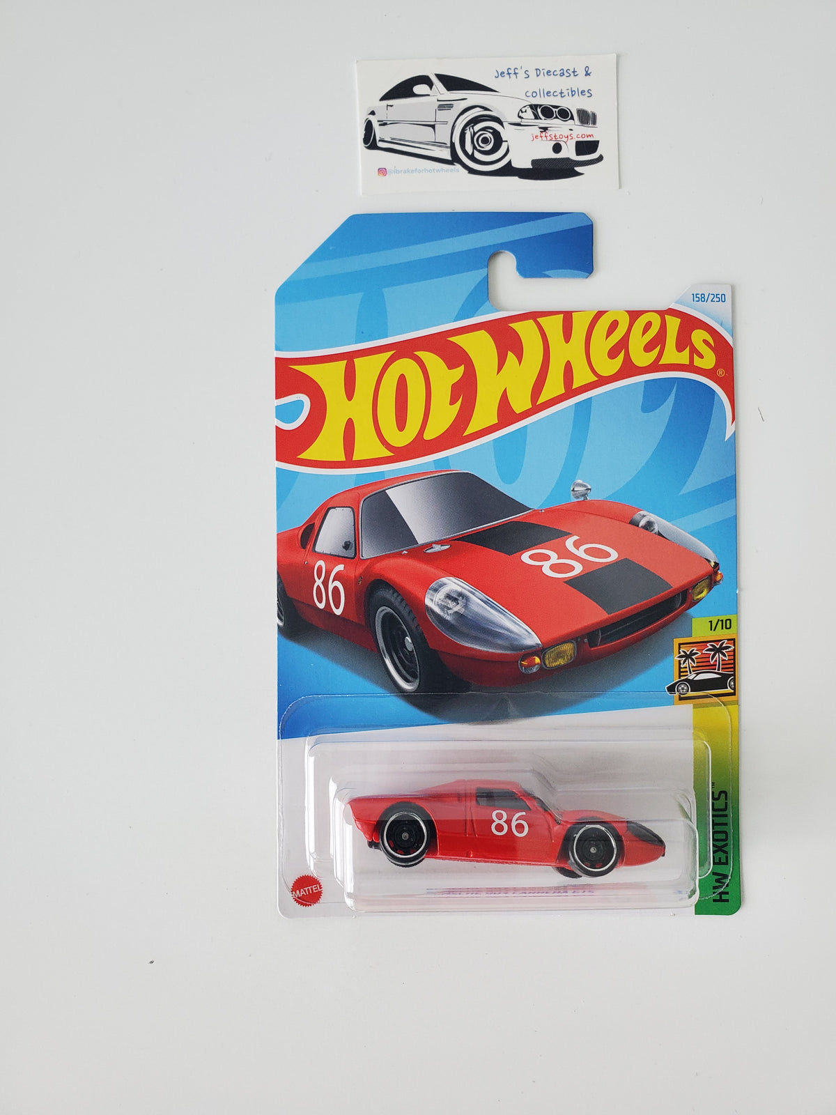 2024 Hot Wheels Porsche 904 Carrera GTS #158 International Card