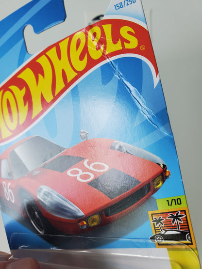 2024 Hot Wheels Porsche 904 Carrera GTS #158 Damaged International Card