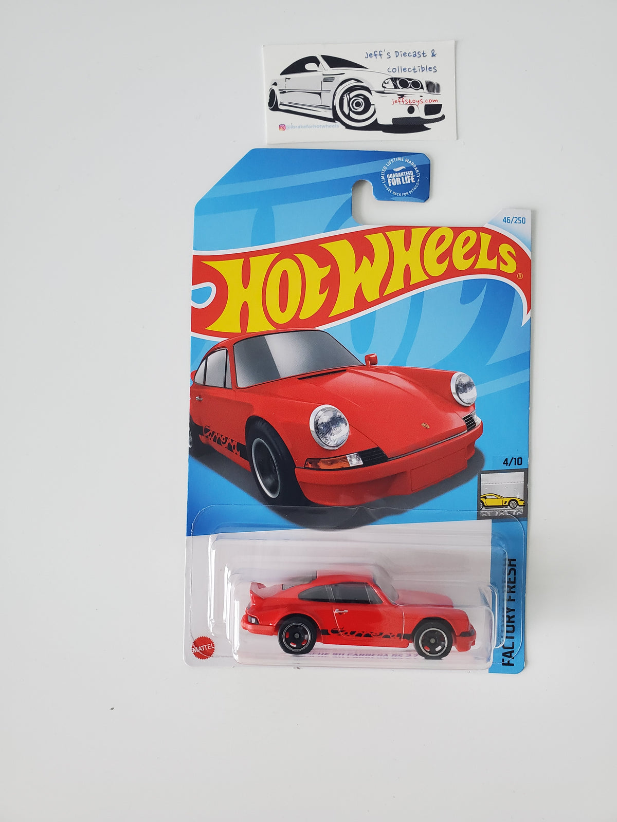 2024 Hot Wheels Porsche 911 Carrera RS 2.7 #46