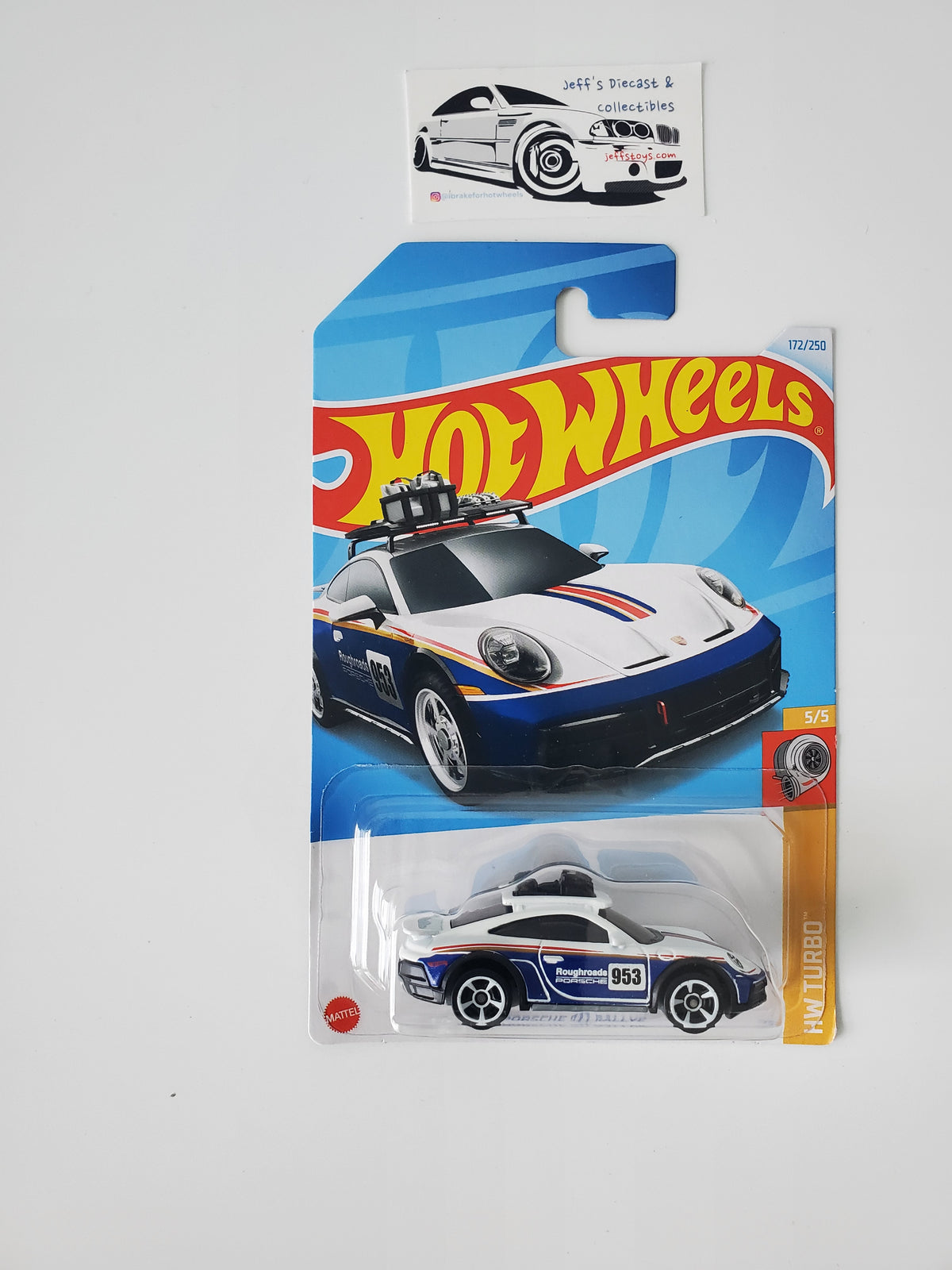 2024 Hot Wheels Porsche 911 Rallye #172 International Card