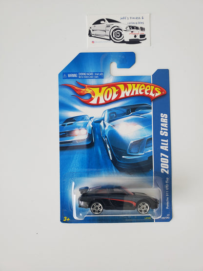 2007 Hot Wheels Porsche 911 GT3 Cup #146 Black