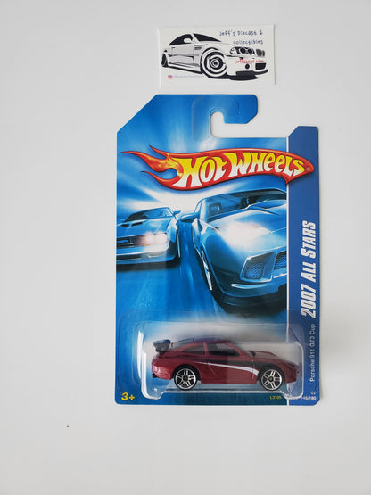 2007 Hot Wheels Porsche 911 GT3 Cup #146 Red
