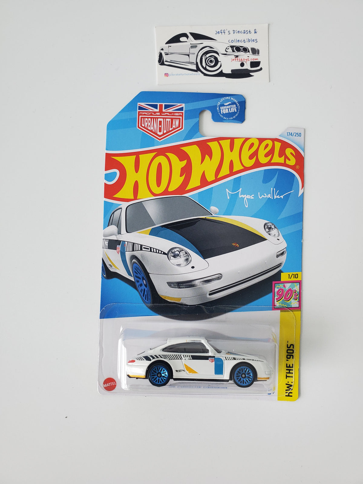 2024 Hot Wheels Porsche '96 Porsche Carrera #174 White