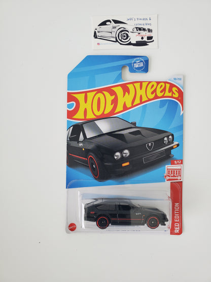 2024 Hot Wheels Alfa Romeo GTV6 3.0 Red Edition #98
