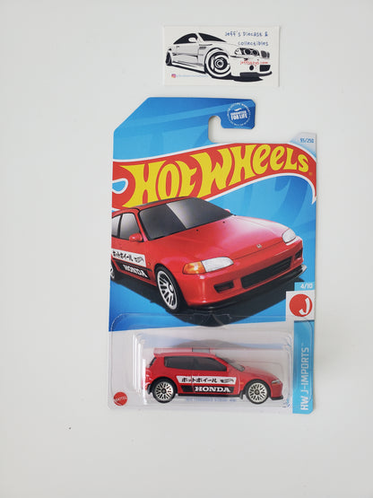 2024 Hot Wheels '92 Honda Civic EG #95