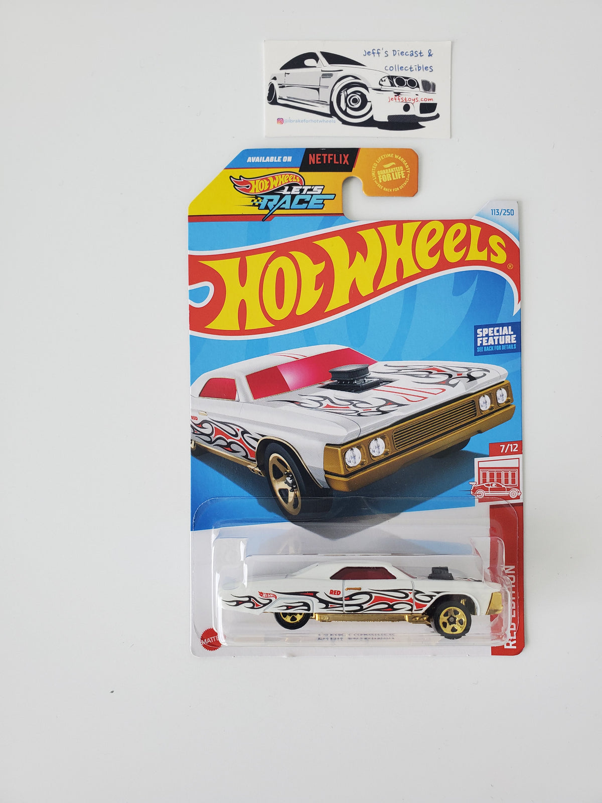 2024 Hot Wheels Red Edition Layin' Lowrider #113
