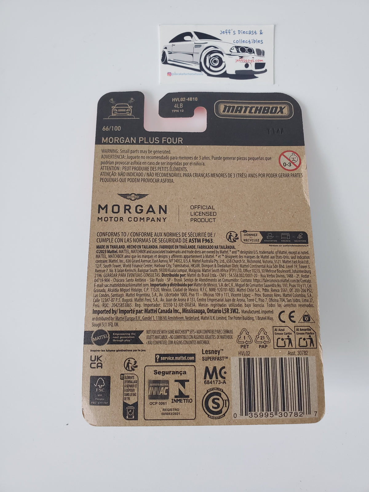 2024 Matchbox Morgan Plus Four #66