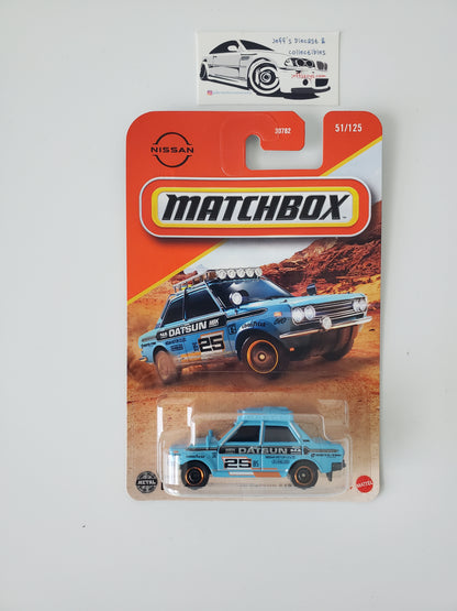 2025 Matchbox '70 Datsun 510 Rally #51