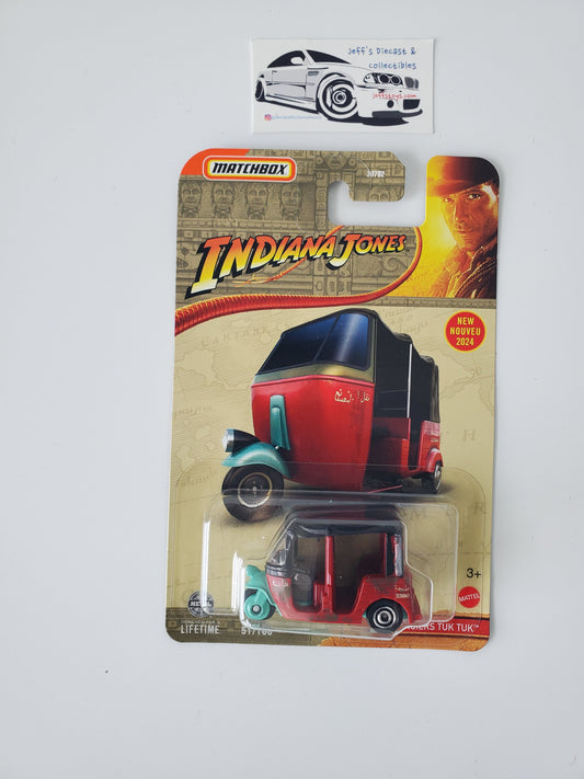 2024 Matchbox Indiana Jones MX Tangiers Tuk Tuk