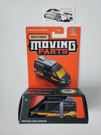 2024 Matchbox Moving Parts Mercedes-Benz Sprinter Black