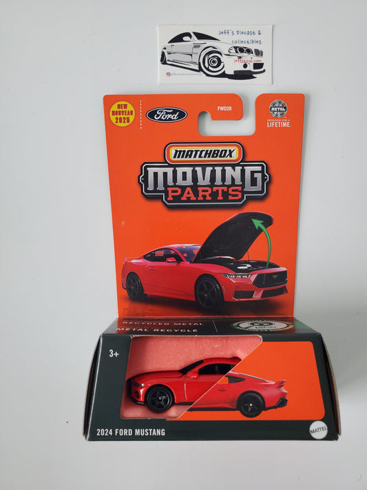 2025 Matchbox Moving Parts 2024 Ford Mustang