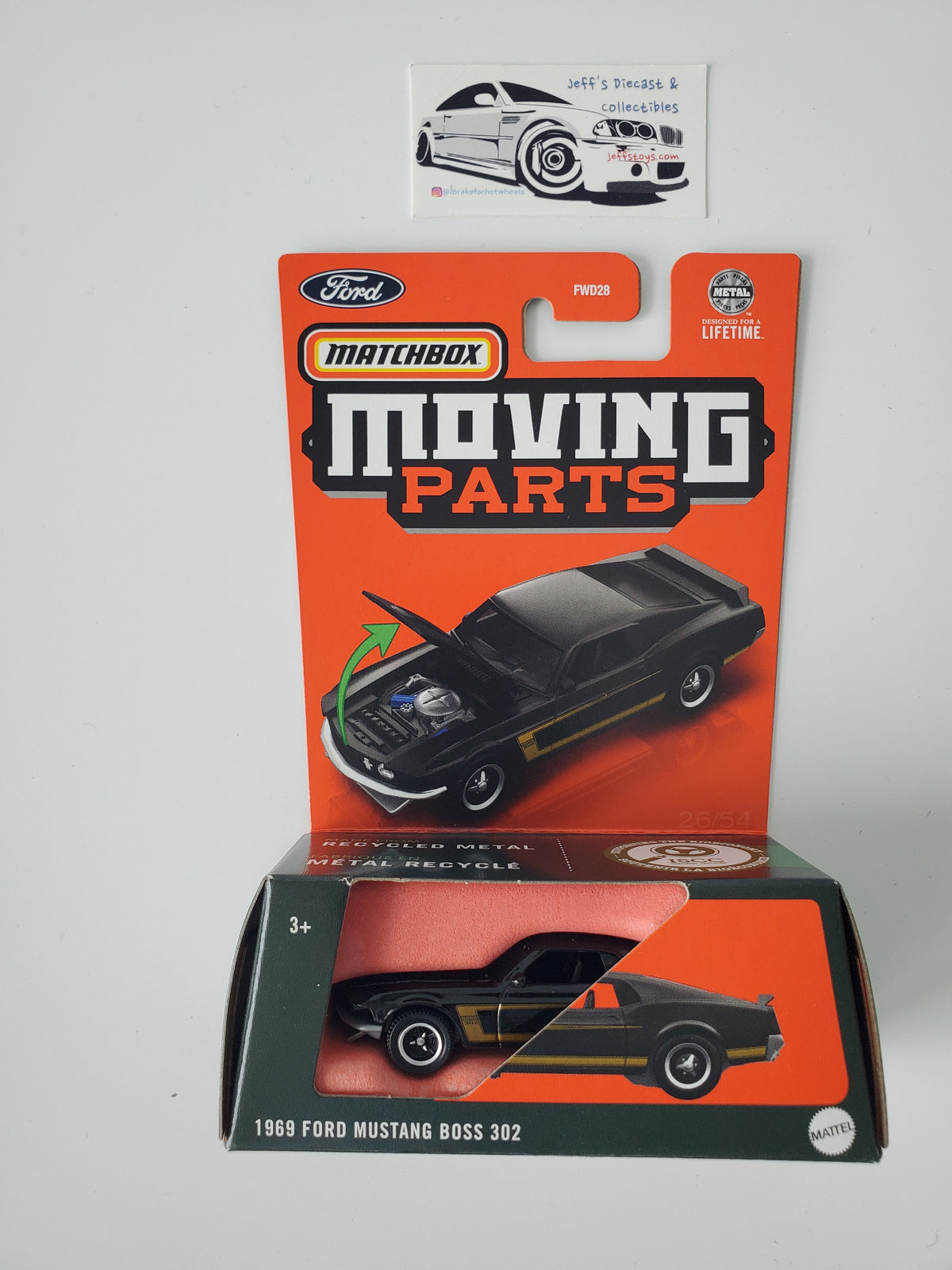 2023 Matchbox Moving Parts 1969 Ford Mustang Boss 302