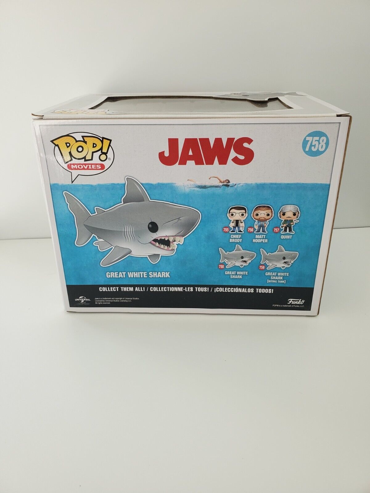 Funko POP! Movies 6" Bruce The Great White Shark #758