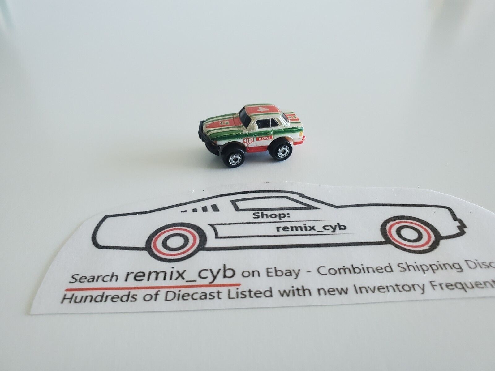 Micro Machines Mercedes Benz 450SLC #4  KONI Castrol Oil