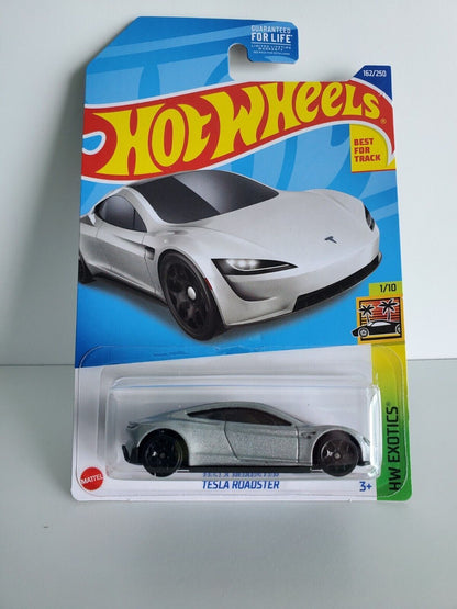 2022 Hot Wheels Tesla Roadster #162 HW Exotics