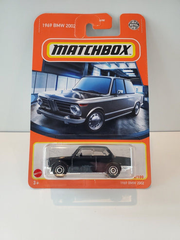 2021 Matchbox Black 1969 BMW 2002 #84