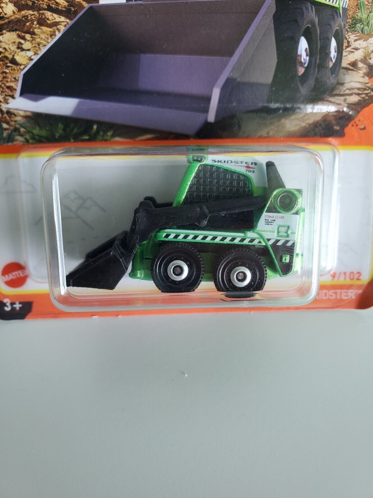 2022 Matchbox Green Skidster, MBX Off Road #9,