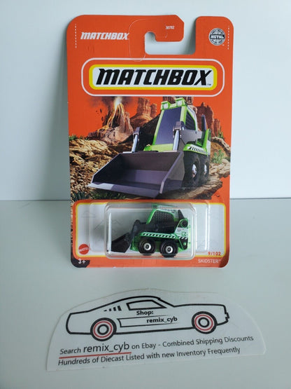 2022 Matchbox Green Skidster, MBX Off Road #9,