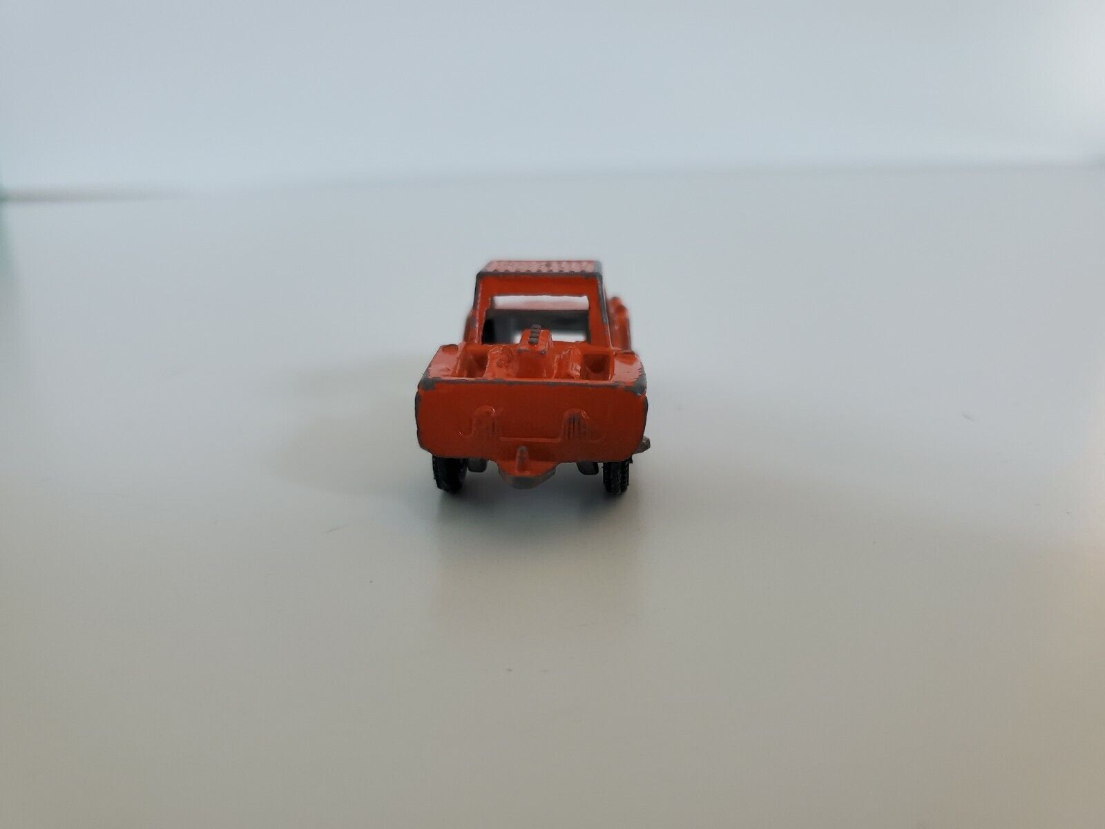 Tootsie Toy "Orange Baja Runabout" Made USA  2" Long