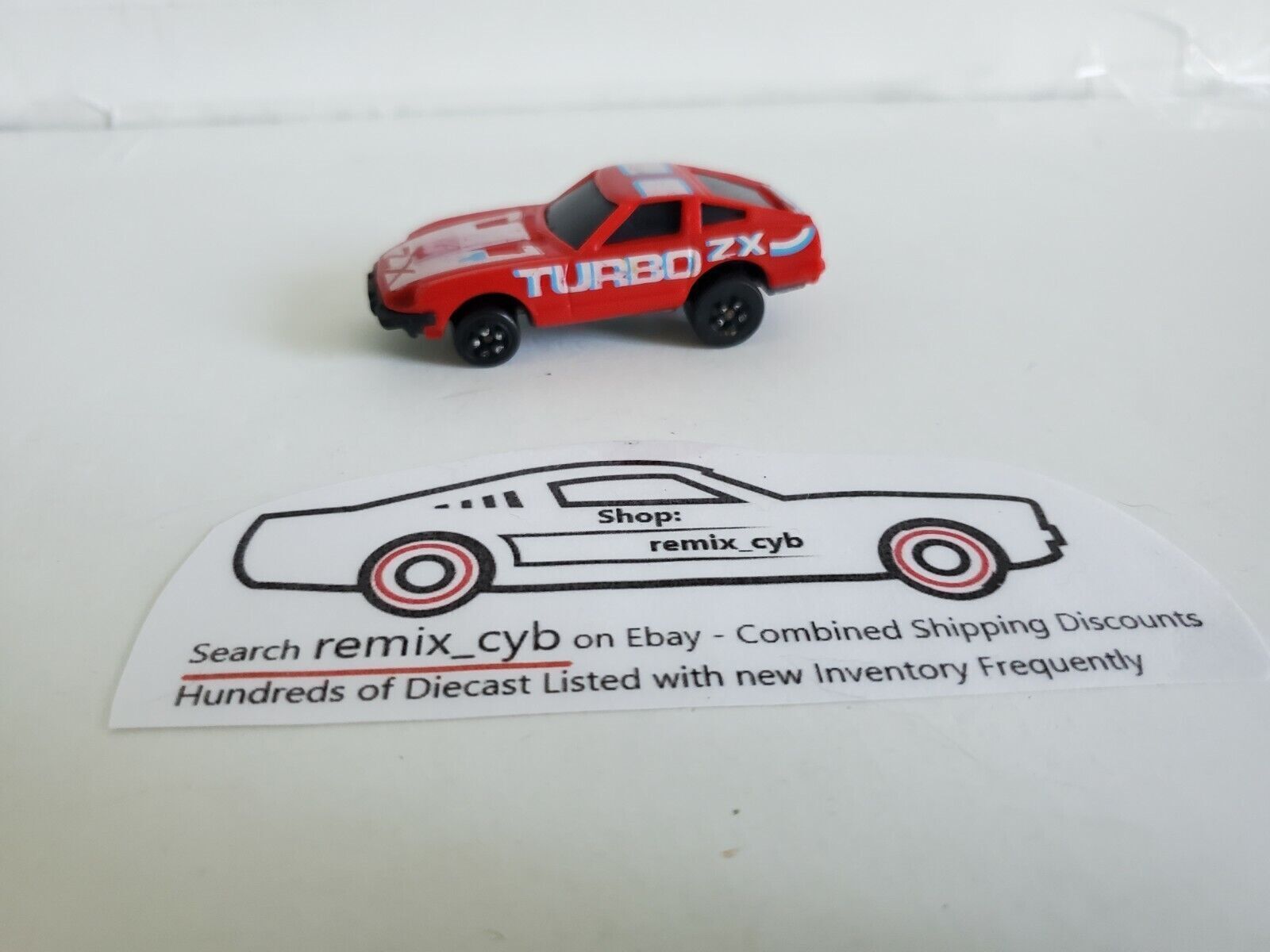 1980 Kidco Burnin' Key Car Datsun Turbo 280ZX - Red - Hong Kong