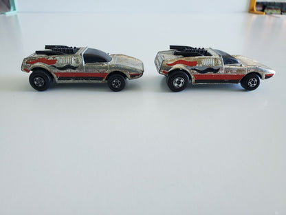 1971 Matchbox Superfast Chrome Silver Streak #1 Mod Rod - Lot of 2