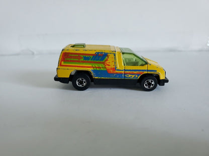 1978 Hot Wheels  Inside Story Van Yellow - Hong Kong