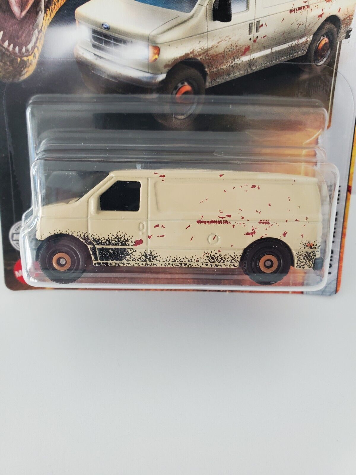 2022 Matchbox Jurassic World Dominion Ford Econoline Panel Van